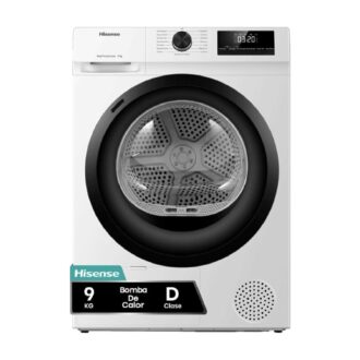 Asciugatrice Hisense 9 Kg Classe D Pompa di calore DHQE900UWDC