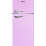 Frigorifero Akai Doppia Porta Classe F Colore Rosa CLASS240KPK