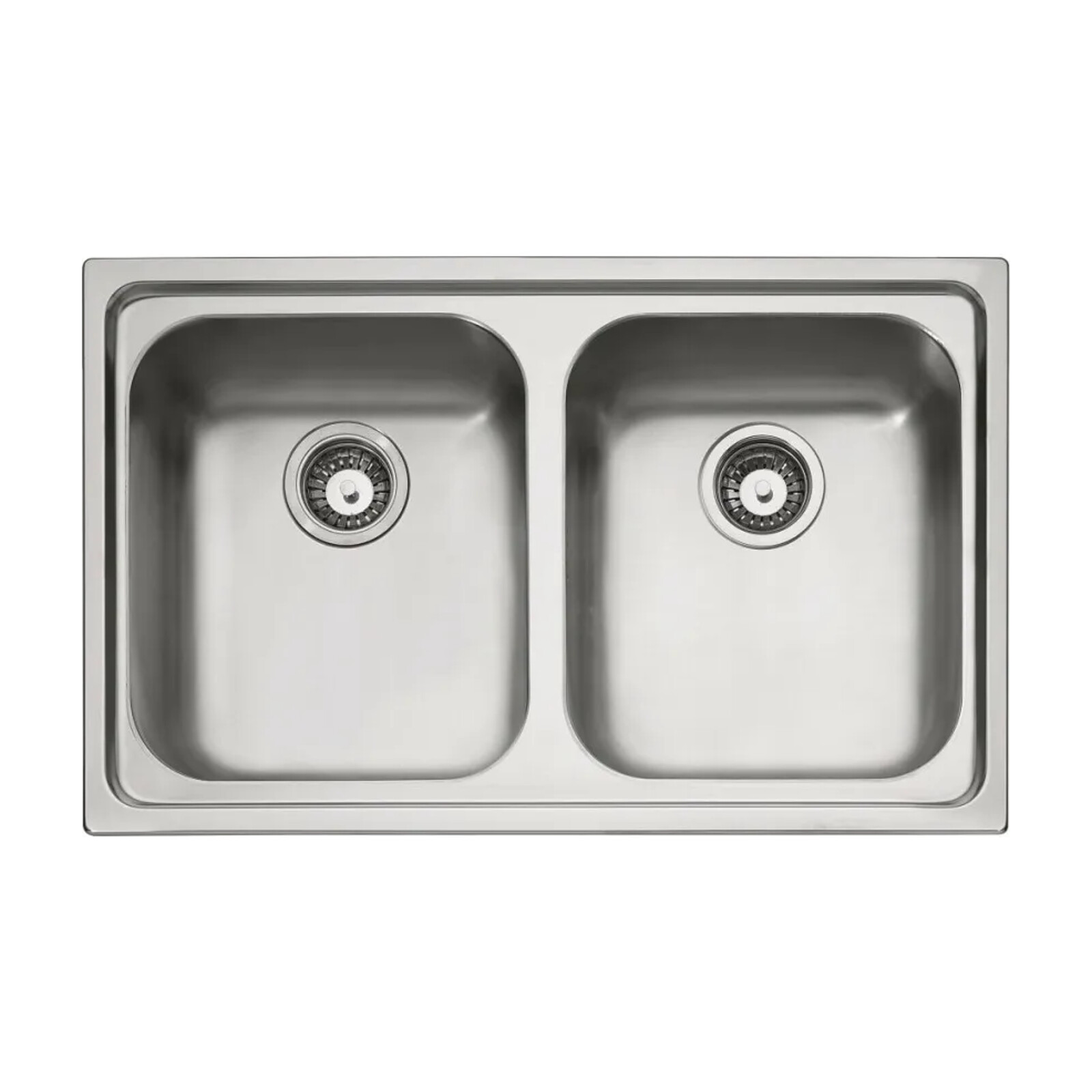 Lavello Franke da incasso 2 vasche Inox Radar RRX 620