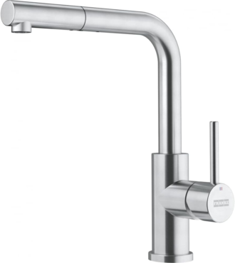Miscelatore Franke da cucina canna girevole Inox GLENDADNP