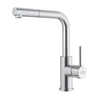 Miscelatore Franke da cucina canna girevole Inox GLENDADNP