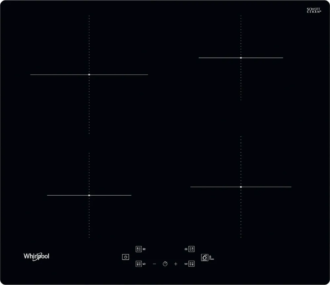 Piano Cottura Whirlpool induzione 4 Fuochi 60 cm nero WS Q2160 NE