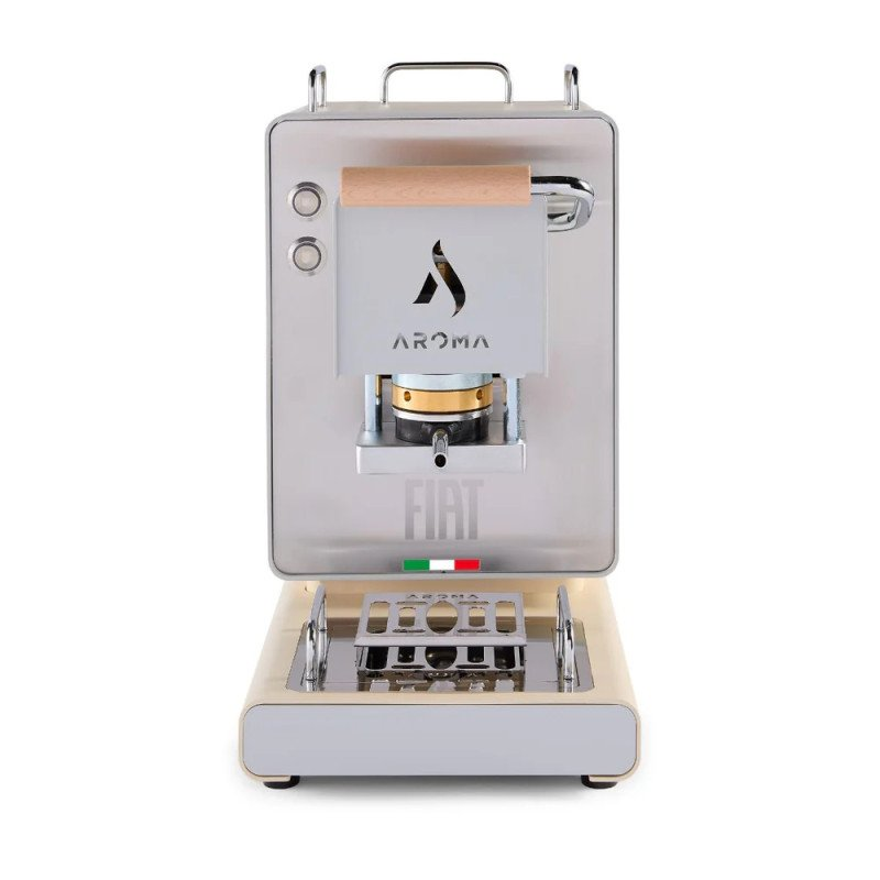 Macchina da Caffè AROMA Iconica a Cialde ESE 44 mm FIAT BEIGE - immagine 2