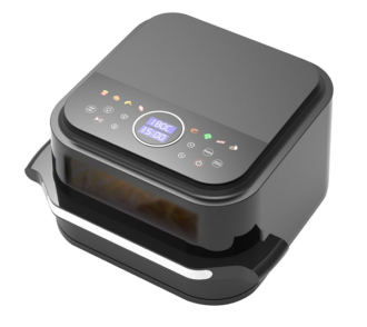 Forno Pizza Akai Airfryer 2000 W colore Nero AIR-PIZZY&FRY