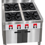 Cucina STAYLUX 4 Fuochi Industriale 75 cm Inox C-IND.75