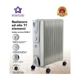 Radiatore ad olio Staylux 11 Elementi potenza 2500W cod: R198-11