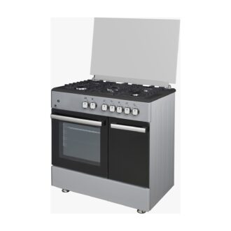 Cucina Staylux 90X60 Forno elettrico 60cm porta bombola 696-S50F BLACK/GREY