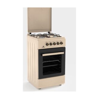 Cucina Staylux 4 Fuochi Forno a gas 50x50 cm Beige 55 G40F BEIGE